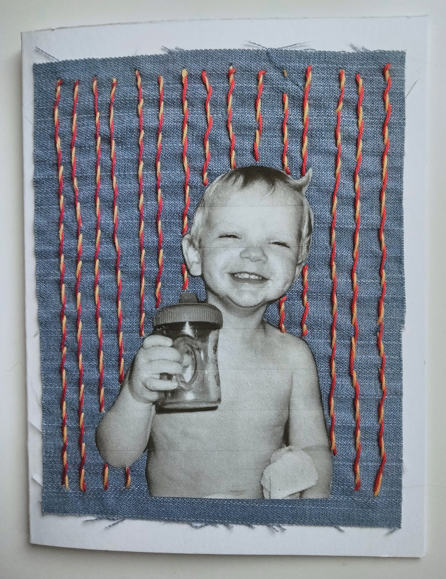 Custom Thread Art Cards